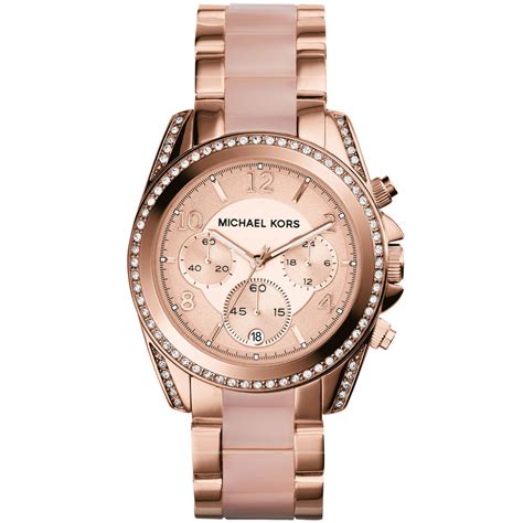 michael kors pink gold watch price|michael kors small gold watch.